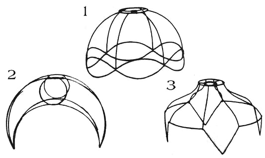 Handmade Victorian Lampshade